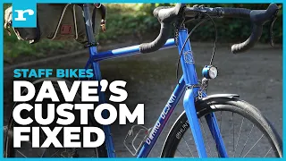 Staff bikes: Dave's custom Dward singlespeed - A steel beauty