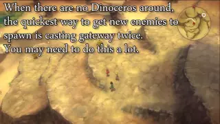 Ni No Kuni - How to catch the Dinoceros