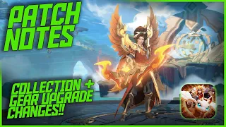 Patch Notes: Collection and Gear Upgrade Changes + More! || Inariel Legends: Dragon Hunt