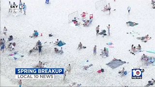 Spring break Sunday remains calm in South Beach