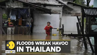 Floods wreak havoc in Thailand; Govt redirects water to save monuments| Latest News | WION