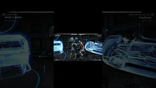 MKX aggressive Cyber Sub-Zero against Kano