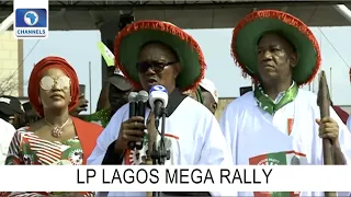 Peter Obi Campaigns At Tafawa Balewa Square, Lagos