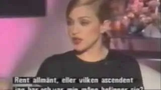 Madonna talks Astrology