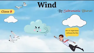 wind class 9 in hindi / wind class 9 explanation in hindi animation / wind poem class 9
