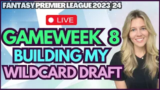 Build My FPL GW 8 Wildcard Team With Me! | w/ @FPLBlackBox (Az) | Fantasy Premier League 23/24