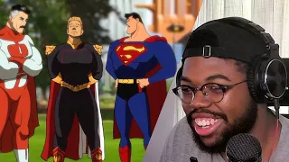 YOOO I AM DECEASED 🤣 … Super Hero Showdown REACTION