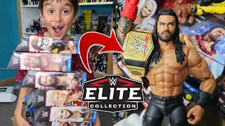 20 POUNDS OF WWE ACTION FIGURES UNBOXING GIVEAWAY! ELITE 103 + MORE
