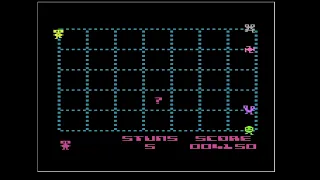 Atari 8-bit, Emulated, Kid Grid, 8800 points