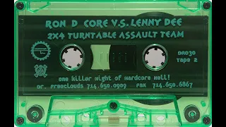 Ron D Core vs Lenny Dee - 2X4 Turntable Assault Team (Side 3)