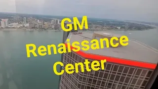 GM Renaissance Center - hors d'oeuvres at the Highlands Restaurant August 2022 Detroit