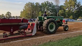 Oliver 2255 tractor pull at the Solanco Fair