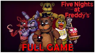 Five Nights At Freddy's Full Gameplay Walkthrough Nights 1-6 With All Phone Calls Subtitles