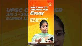 Garima Lohia AIR-2 UPSC CSE 2022 Topper on Best way to Prepare for Essay