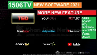 1506TV 4M Receiver New Software 2021 USB Update with GPRS IPTV ECAST YOUTUBE , SONYLIV AND  HOTSTAR
