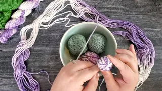 How To Wind Your New Yarn Hank Into A Yarn Ball Without Any Specialty Tools