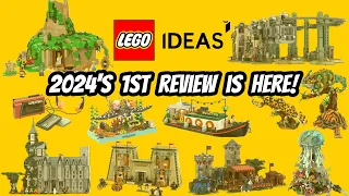 1st LEGO Ideas 2024 Sets Review | BEST COMPETITION YET!