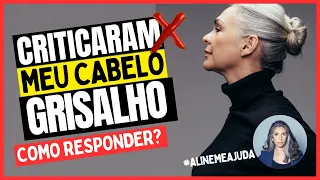 Como Lidar com as Criticas Durante a Transição para os Cabelos Grisalhos