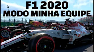 🔴 F1 2020 MINHA EQUIPE - CONHEÇA O NOVO MODO E SAIBA COMO JOGAR
