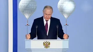 Exclusieve beelden van Poetins State of the union.