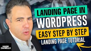 How to Create a Landing Page WordPress FREE With One Click – Landing Page Tutorial