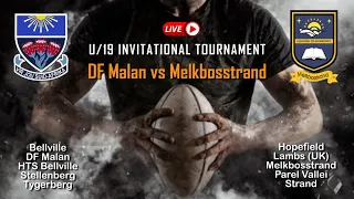 1st XV Invitational Tournament: DF Malan vs Melkbosstrand