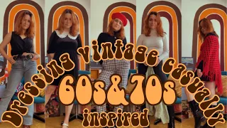 Dressing Vintage Casually | 1960s & 1970s fashion | Dressing Vintage everyday