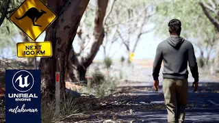 A Walk Down Rural Australia - Unreal Engine - Metahuman