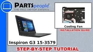 Dell G3 15-3579 (P75F003) Cooling Fan How-To Video Tutorial