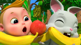 Apples And Bananas Vegetables Song | Yes Yes Fruits Song | +More Kids Songs & Nursery Rhymes