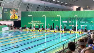 Emma McKeon AR 55.93 Women’s 100m Butterfly Final 2021 Australian Olympic Trials