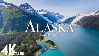 FLYING OVER ALASKA (4K UHD) - Relaxing Music Along With Beautiful Nature Videos - 4K Video #3