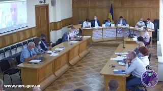 Відкрите засідання НКРЕКП 26-08-2020