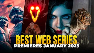 Top 10 Best New Web Series 2023 - Great New Series to Watch | Released On Streaming This January