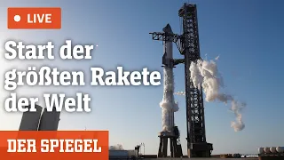 Livestream: Start der größten Rakete der Welt