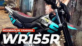 GANTENG MAKSIMAL!! YAMAHA WR155R VVA BLACK CYAN - Trabas Oke Sunmori Juga Okee..