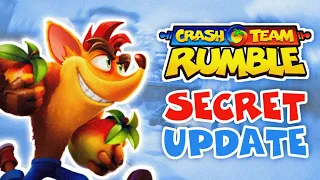 New Secret UPDATE!? - Crash Team Rumble