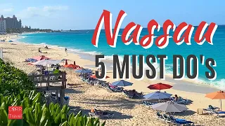 TOP 5 Things to Do in Nassau Bahamas 🇧🇸 | Nassau Bahamas Solo Trip