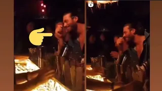 Secret recording💥Can Yaman drinking at night club💥