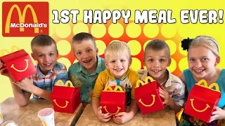 Kids React to First Happy Meal