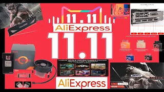 Комплектующие на компьютер с ALIEXPRESS на 11.11. за пол цены.