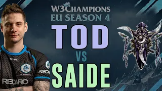 WC3 - W3C Season 4 Finals EU - Semifinal: [HU] ToD vs. SaiDe [NE]