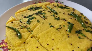 Easy recipe of Soft Khaman Dhokla|| जालीदार ढोकला बनाए आसान तरीके से||
