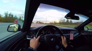 BMW F11 535d POV Autobahn Top Speed