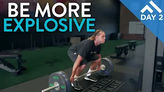 HOW TO GET STRONGER AND MORE EXPLOSIVE | Leg Day | Athlete Program Day 2