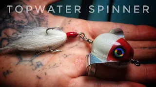 Lure Making a Topwater Spinner