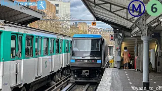La livrée Île-de-France mobilité sur les MP89 de la ligne 6 du metro parisien ￼?🤔