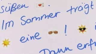 Kathis Emoji Antwort an Eva 💌 Süße Überraschung & Pläne für den Sommer | DIY