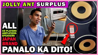 PART 4 | JAPAN SURPLUS SA AVENIDA | PRESYO NG CD PLAYERS, AMPLIFIERS, SPEAKERS PANALO SULIT PA!