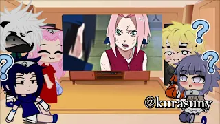 ~•Team 7 + hinata react to sakura•~🛐 ||naruto|| -fin-